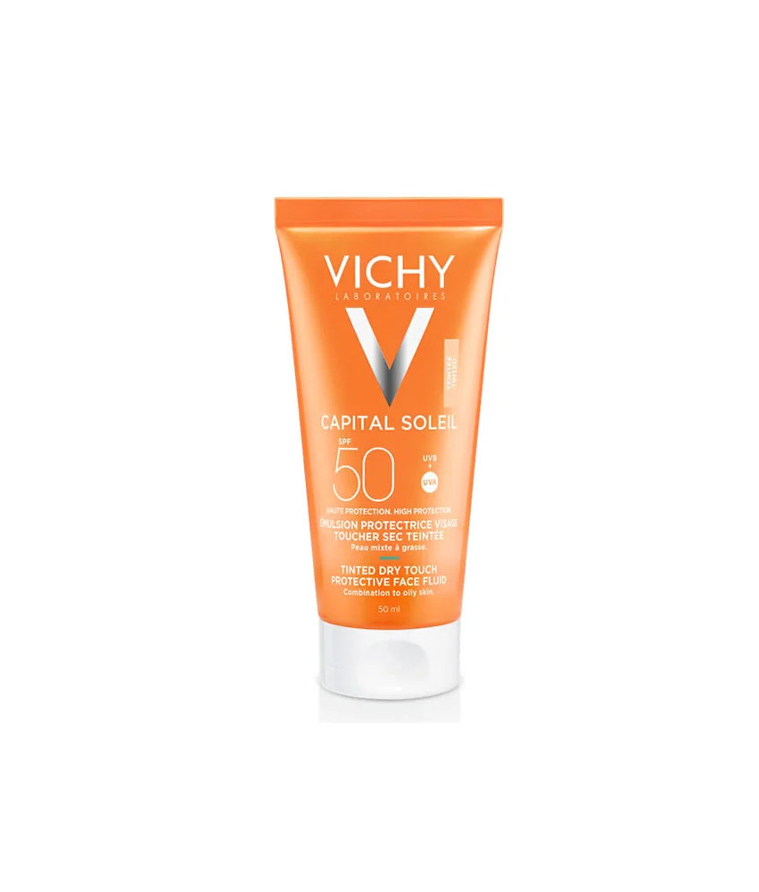 Vichy Capital Soleil Crème Onctueuse SPF50 50ml - Protection Parfaite