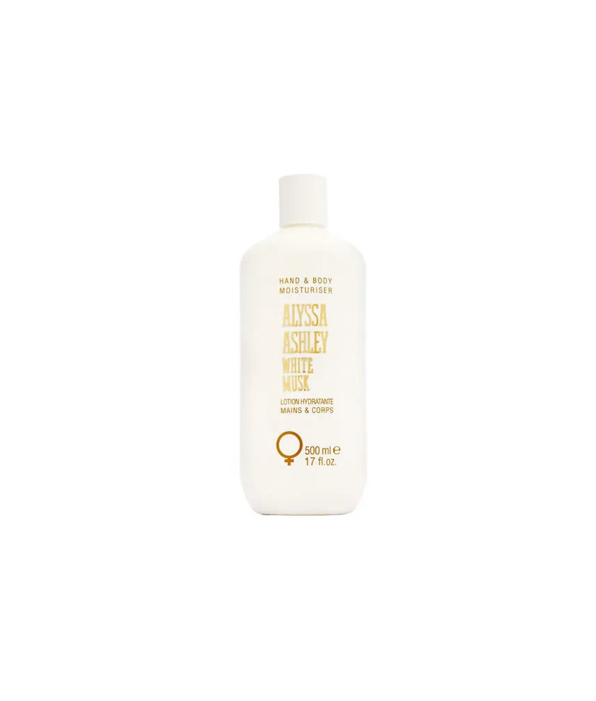 Lotion Alyssa Ashley White Musk 500ml - Hydratation totale