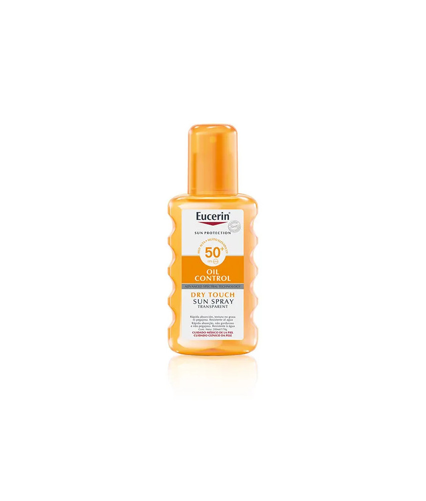 Eucerin Sun Spray Transparent SPF50 200ml pour une protection totale!