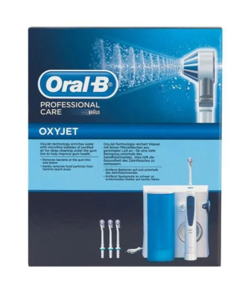 Nettoyez en profondeur avec l'Irrigateur Oral-B Professionnel Oxyjet MD20