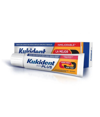 Kukident Pro Plus 40g: adhérence maximale pour une bouche saine