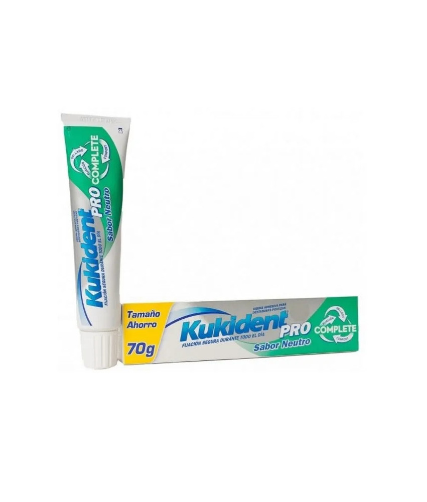 Kukident Crème Adhésive Complete Pro Neutro 70g - Accessoire Essentiel