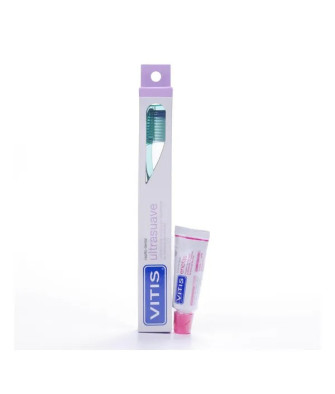 Brosse à dents ultra-douce Vitis: pour un brossage en douceur!