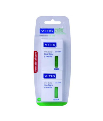 Dentifrice Vitis avec fluoruro et menthe pour une hygiène dentaire impeccable