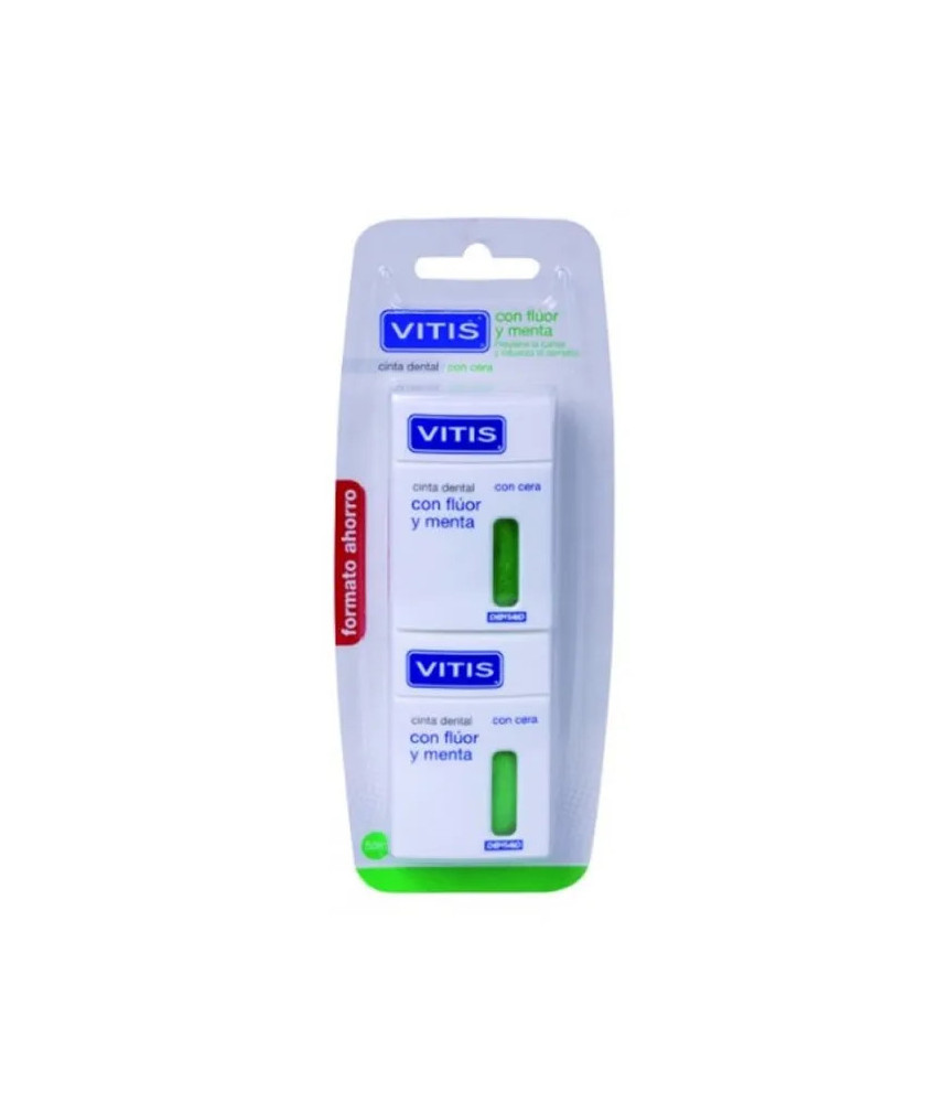 Dentifrice Vitis avec fluoruro et menthe pour une hygiène dentaire impeccable