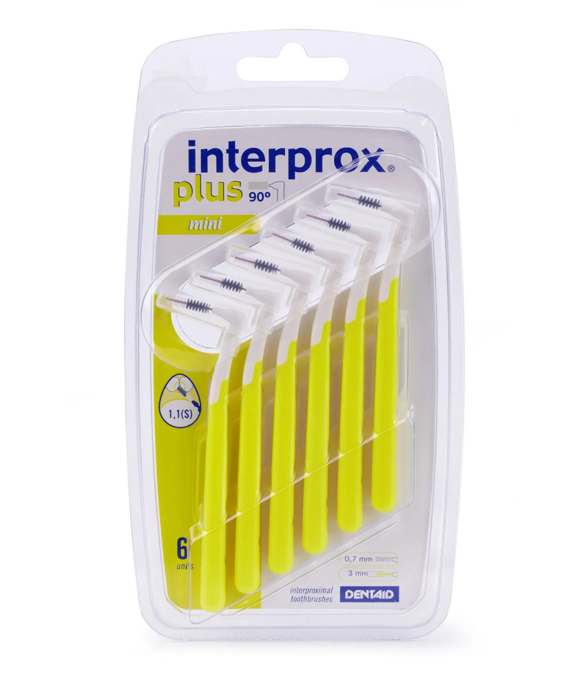 Interprox Plus Mini 6 Cepillos Interproximales - Nettoyez entre vos dents!