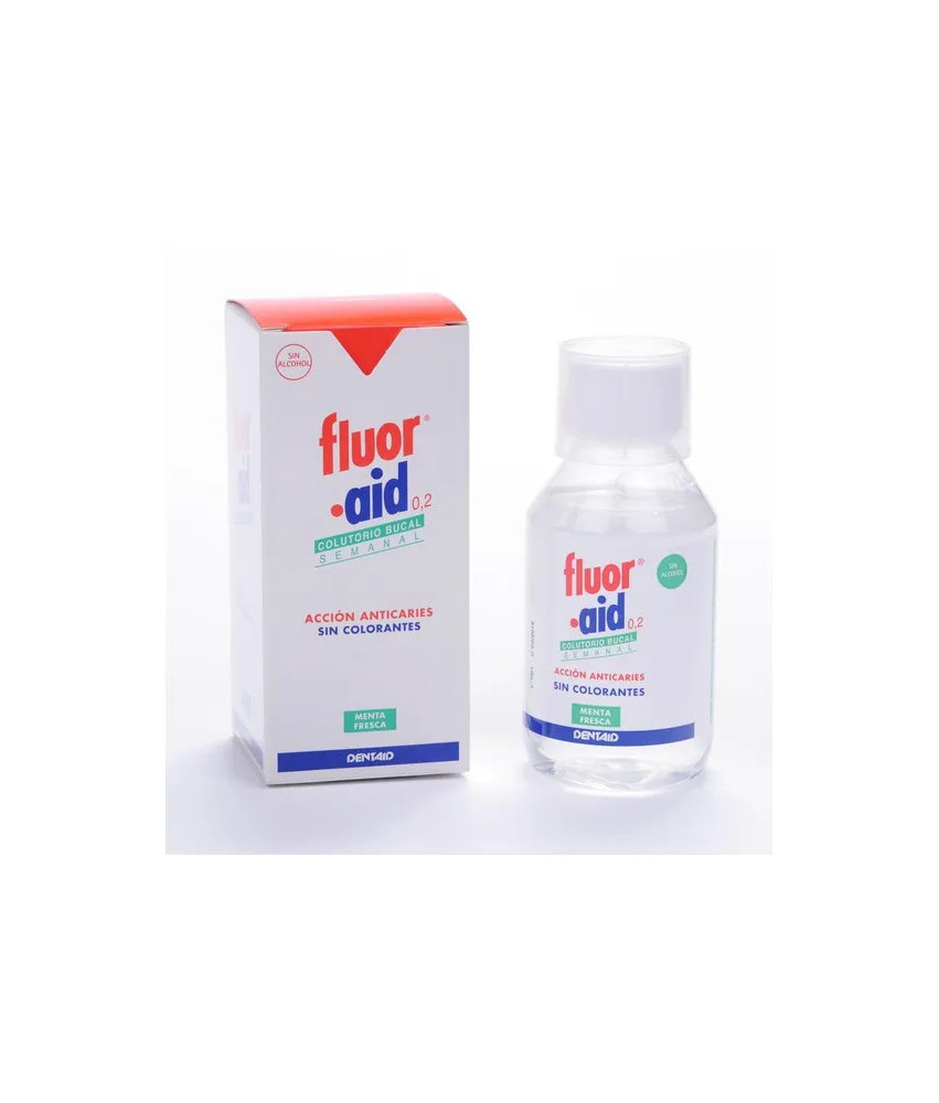 Fluor Aid Bain De Bouche Hebdomadaire 150ml : Protection Buccale