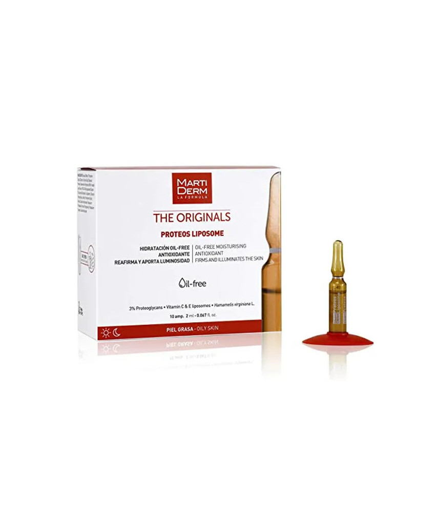 Renouvelez votre peau avec les ampoules Martiderm Liposomes 10x2ml