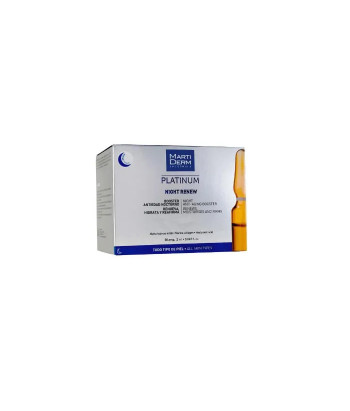 Renouvelez votre peau avec les ampoules Martiderm Platinum Night 30x2ml
