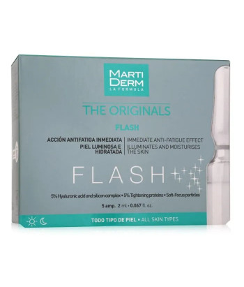 Booster d'éclat en ampoules Martiderm Flash 5x2ml