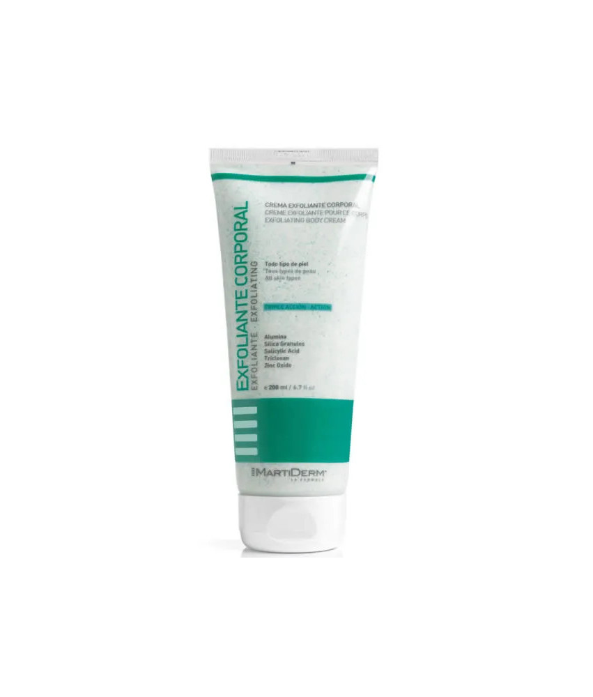 Martiderm Crème Exfoliante Corps 200ml: Peau Lisse et Sublime