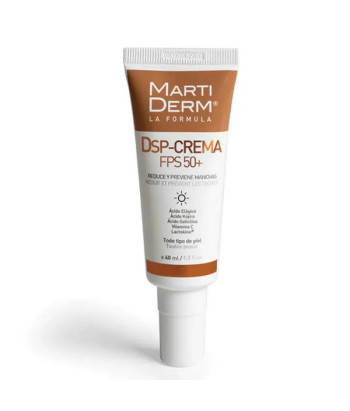 Éclaircissez votre peau avec Martiderm Crème Dépigmentant FPS50+
