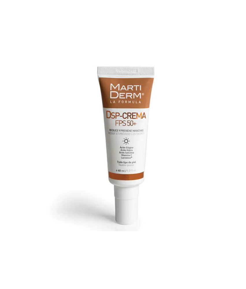 Éclaircissez votre peau avec Martiderm Crème Dépigmentant FPS50+