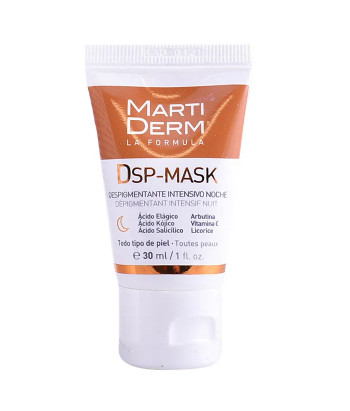 Masque Dépigmentant Nuit Martiderm DSP - Éclaircit les taches, 30ml