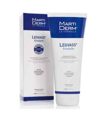 Martiderm Legvass Émulsion 200ml - Soignez vos jambes avec légèreté