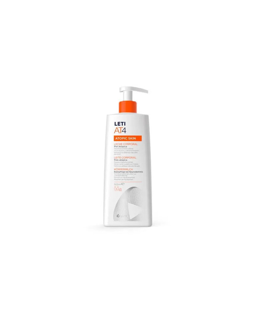 Hydratez votre peau avec Leti At4 Body Milk 500ml
