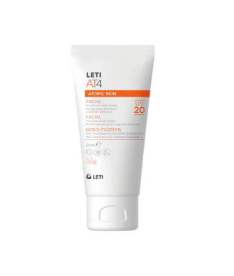 Crème solaire Leti At4 Visage SPF20 50ml