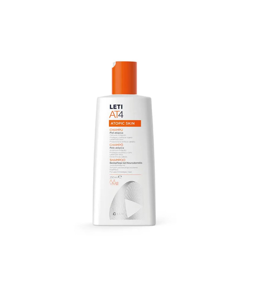 Shampooing Leti At4 250ml - Douceur pour peaux atopiques