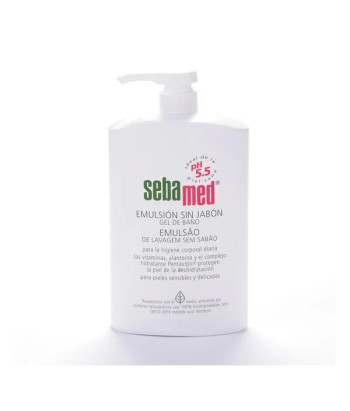 Nettoyez en douceur avec Sebamed™ Émulsion Sans Savon