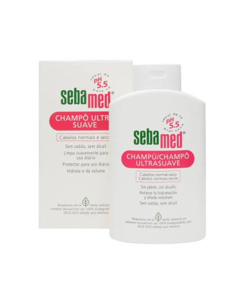 Shampooing Sebamed Brillance Extra Douceur 400ml