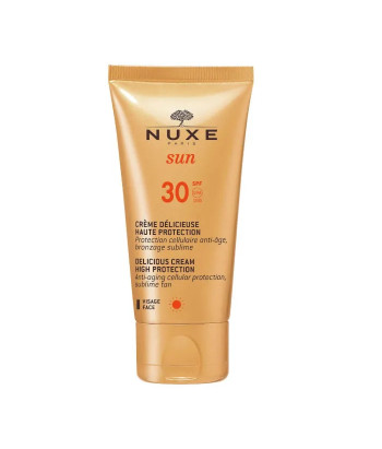 Protection solaire visage SPF30 Nuxe Sun 50ml