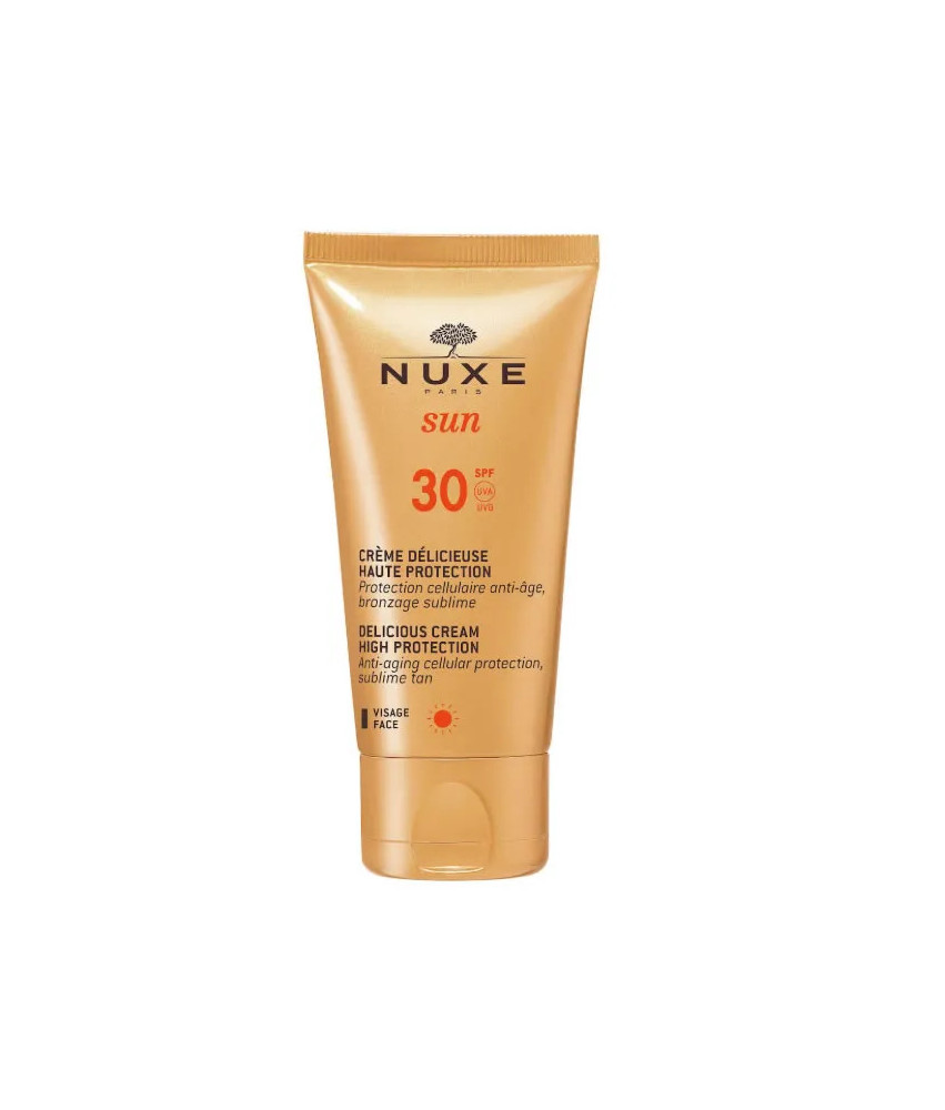 Protection solaire visage SPF30 Nuxe Sun 50ml