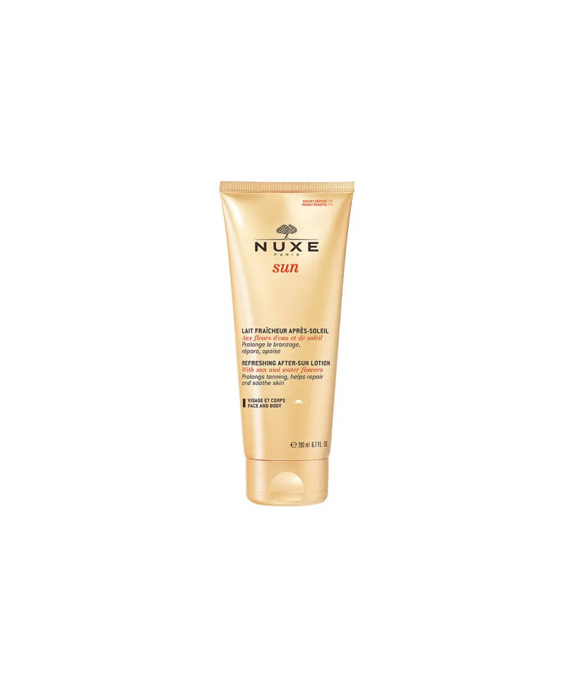 Régénérez votre peau avec le Lait Fraîcheur Après Soleil Nuxe Sun 200ml