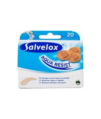 Pansements ronds Salvelox Aqua Resist - Protection durable