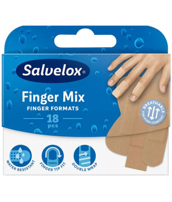 Pansements pour les doigts Salvelox : kit premiers secours