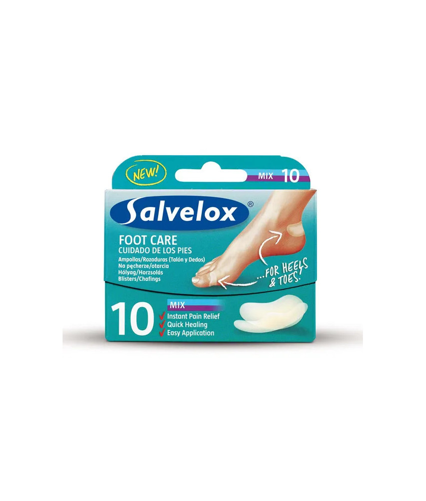 Trousse premiers secours: 10 Emplâtres Hydrocolloïdes Salvelox