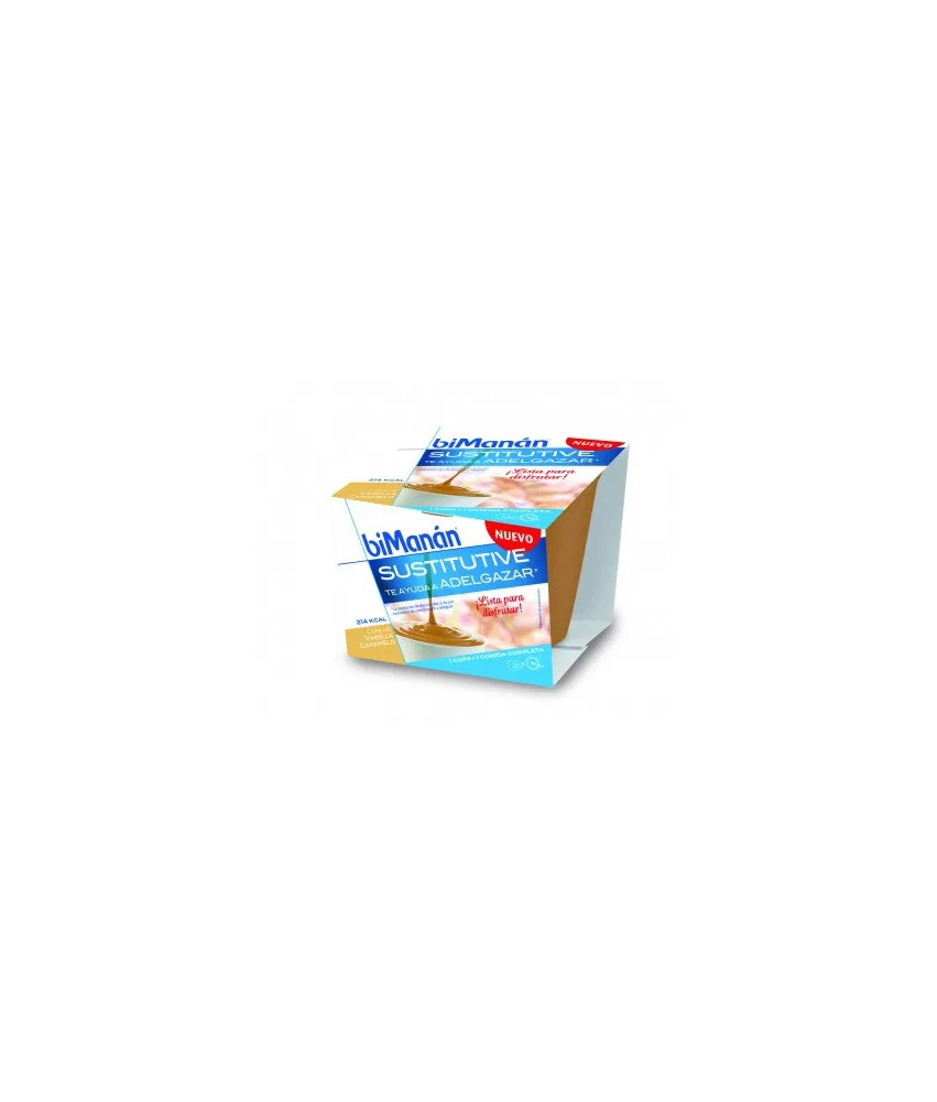 Délice sucré : Bimanán Coupe Vanille Et Caramel 210g