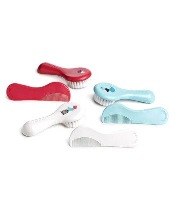 Ensemble de Brosse et Peigne Suavinex™ Bleu