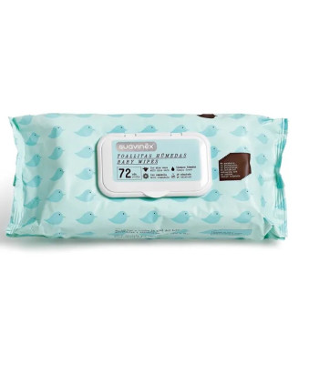 Lingettes humides Suavinex 72 Pcs