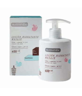Lotion hydratante Suavinex pour massage 400ml
