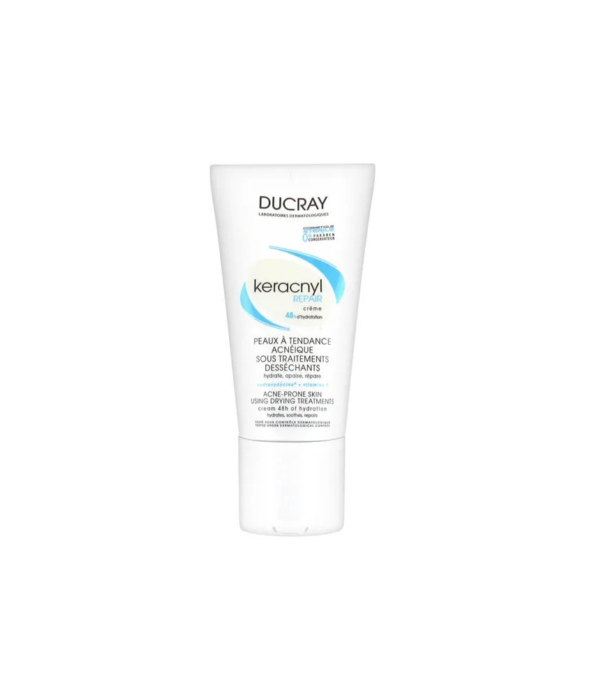 Crème réparatrice Ducray Keracnyl 48h 50ml