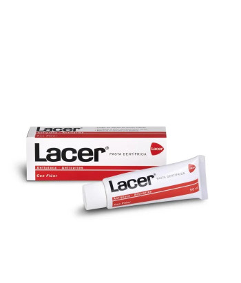 Dentifrice Lacer Pâte 50ml - Formule puissante