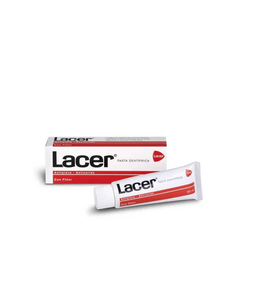 Dentifrice Lacer Pâte 50ml - Formule puissante