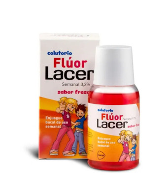 Rince-bouche Lacer™ Fraise 0,2 Fluor 100ml