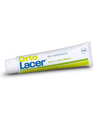 Gel Dentaire Ortolacer Citron Vert 75ml