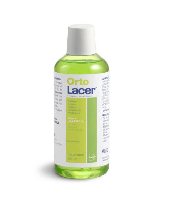 Ortolacer Bain De Bouche Citron Vert 500ml: Fraîcheur intense