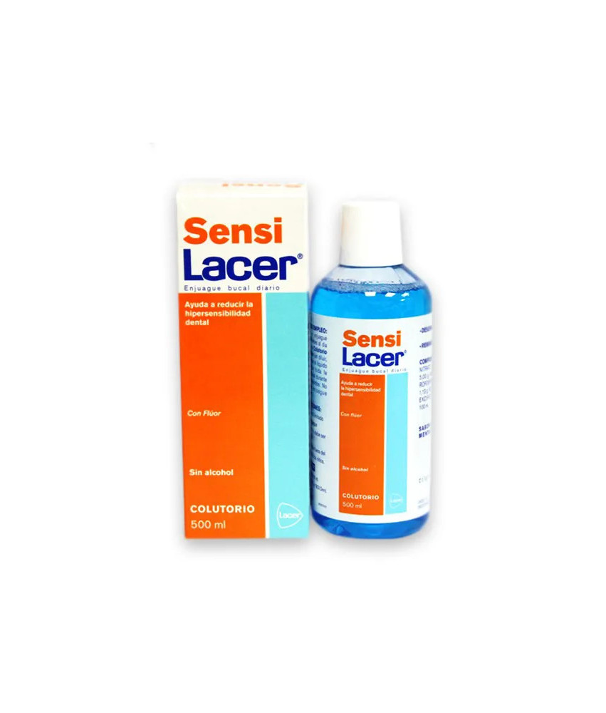 Lacer Sensilacer Col 500ml: soin buccal efficace et rafraîchissant