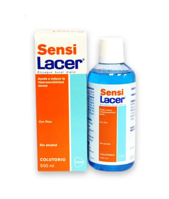 Lacer Sensilacer Col 500ml: soin buccal efficace et rafraîchissant