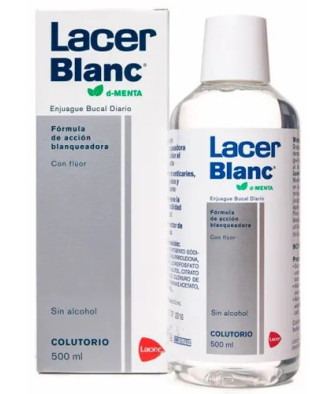 Rafraîchissez votre haleine avec le Lacerblanc Bain De Bouche Menthe 500ml