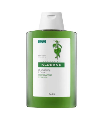 Shampoing Klorane Ortie Séborégulateur 400ml