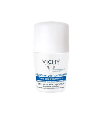 Déodorant Vichy sans sels d'aluminium - Format Roll On 50ml