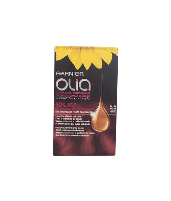 Coloration Permanente Garnier Olia 5,5 Acajou