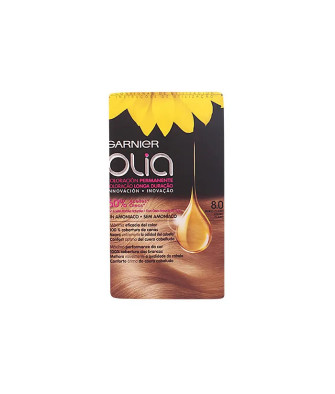 Coloration Permanente Garnier Olia 8,0 Blond Clair