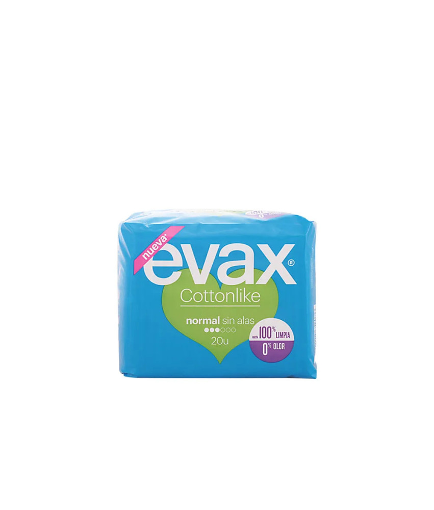 Serviettes Hygiéniques Evax Cottonlike Normal 20 Unités