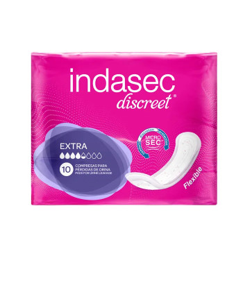 Indasec Dermoseda Compresa Incontinence Extra 10 pcs - Protection Intime