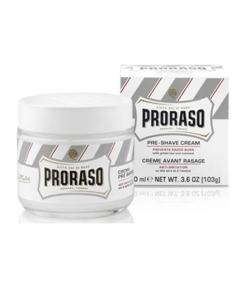 Proraso White Crème Avant Rasage Sensible 100ml